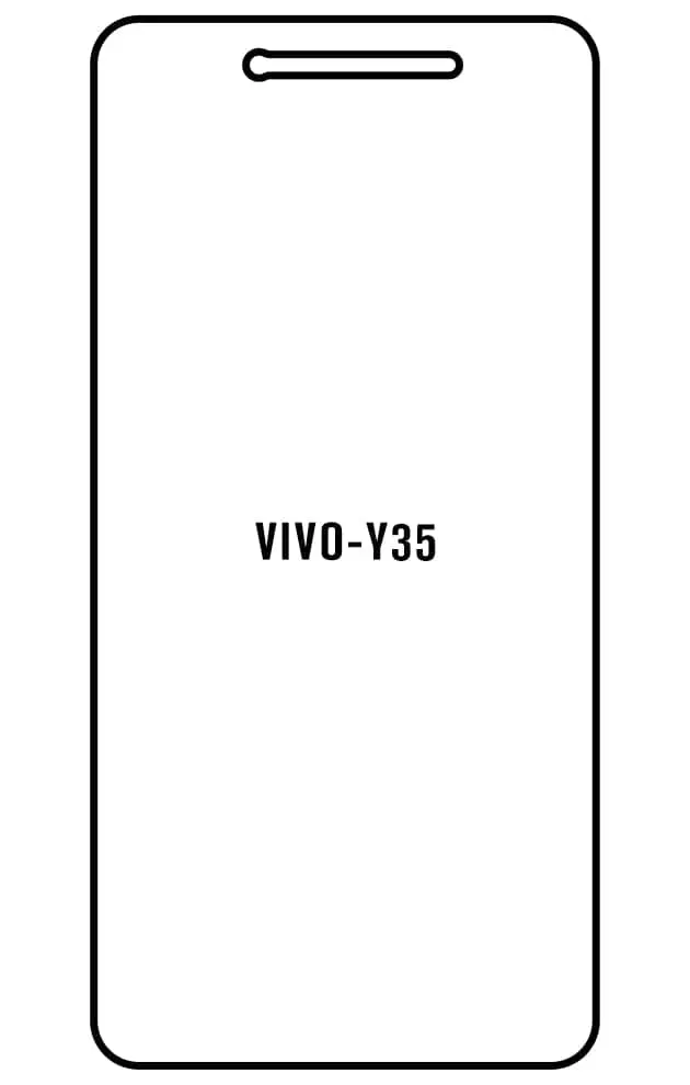 Vivo Y35 Přední Hydrogel ochranná fólie