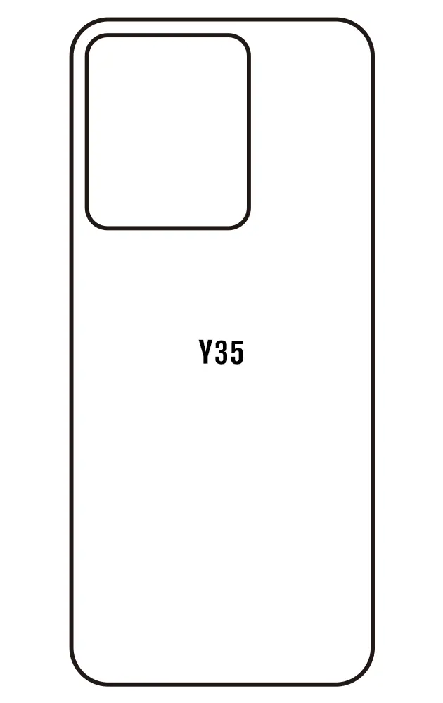 Vivo Y35 2022 Zadní Hydrogel ochranná fólie