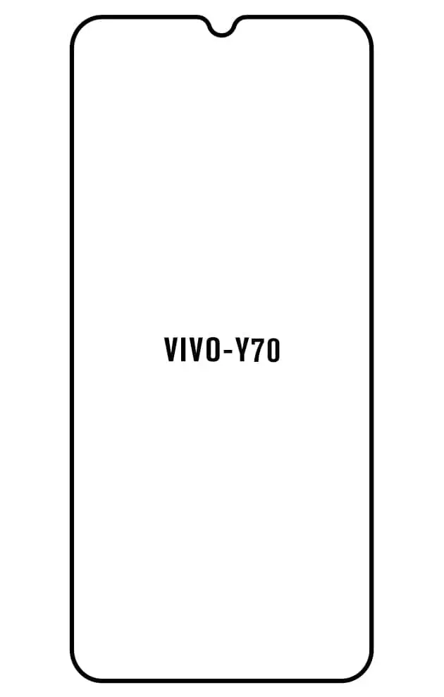 Vivo Y70 Přední Hydrogel ochranná fólie