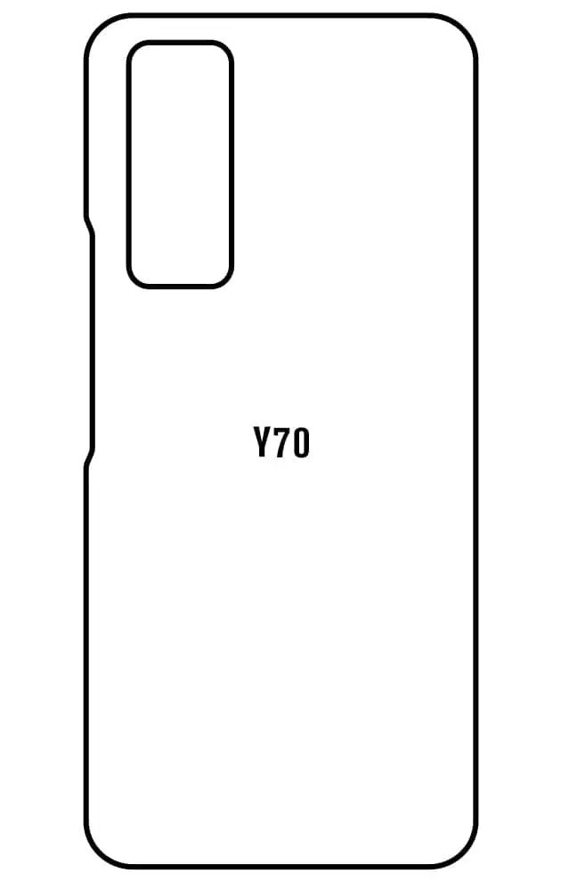 Vivo Y70 Zadní Hydrogel ochranná fólie