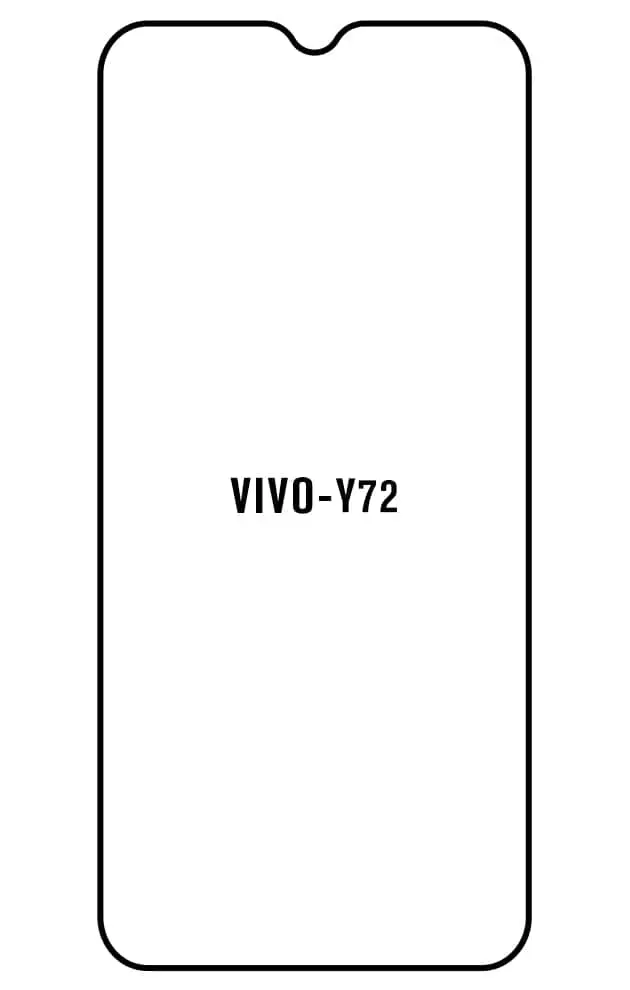 Vivo Y72 Přední Hydrogel ochranná fólie