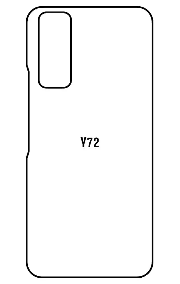 Vivo Y72 Zadní Hydrogel ochranná fólie