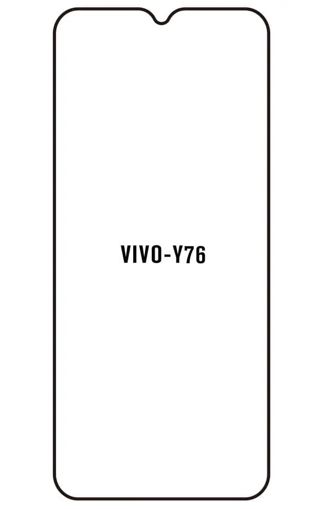 Vivo Y76 5G Přední Hydrogel ochranná fólie