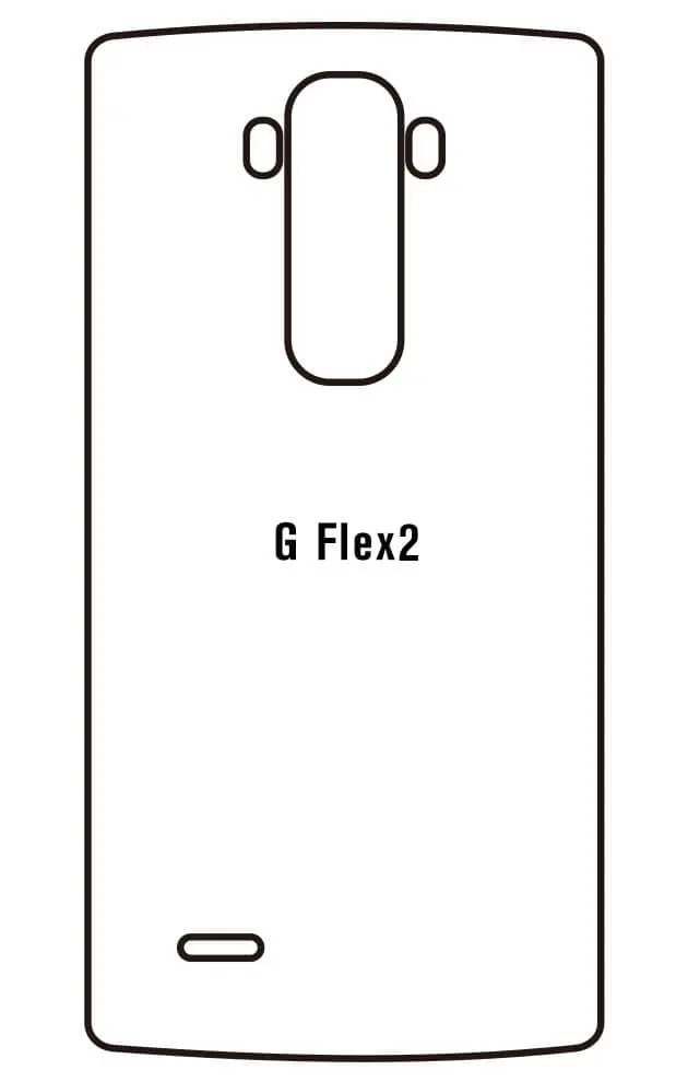 LG G Flex 2 Zadní Hydrogel ochranná fólie