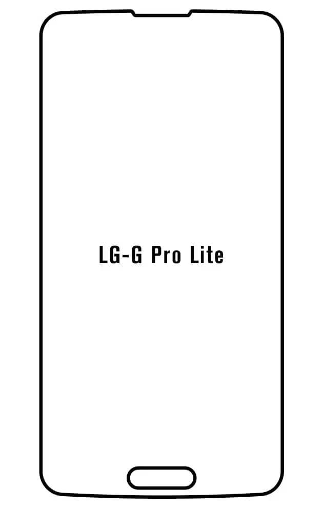 LG G Pro Lite Přední Hydrogel ochranná fólie
