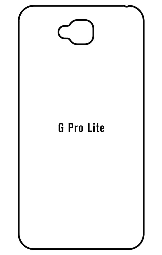 LG G Pro Lite Zadní Hydrogel ochranná fólie