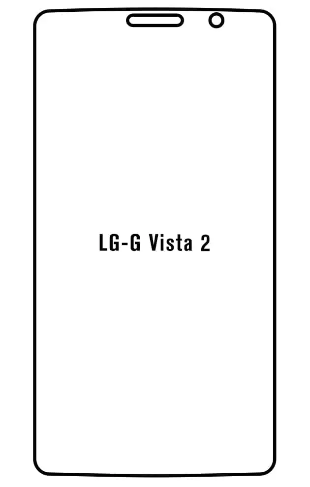 LG G Vista 2 Přední Hydrogel ochranná fólie