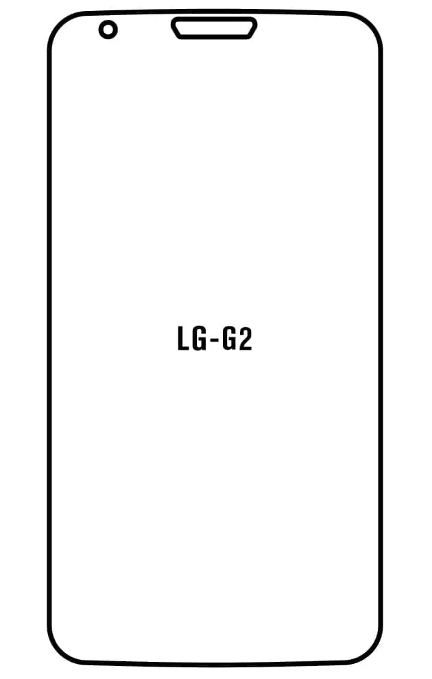 LG G2 Přední Hydrogel ochranná fólie