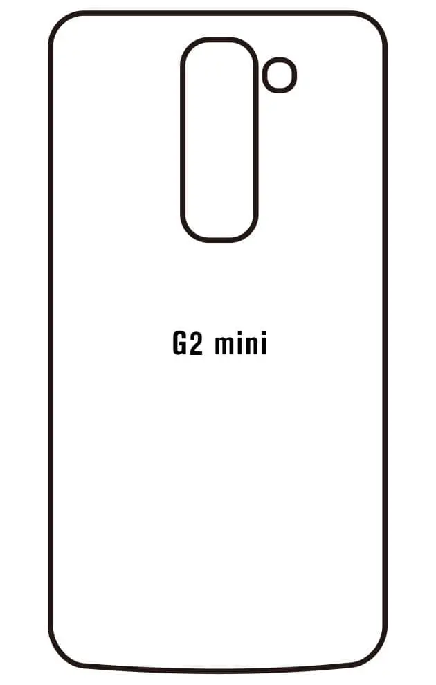 LG G2 Mini Zadní Hydrogel ochranná fólie