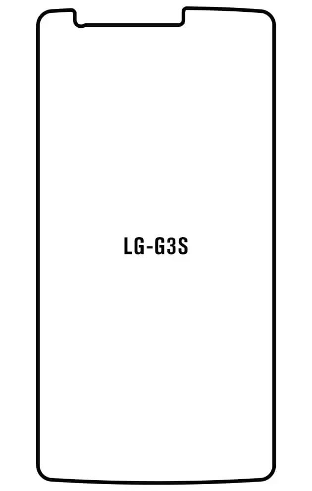LG G3S Přední Hydrogel ochranná fólie