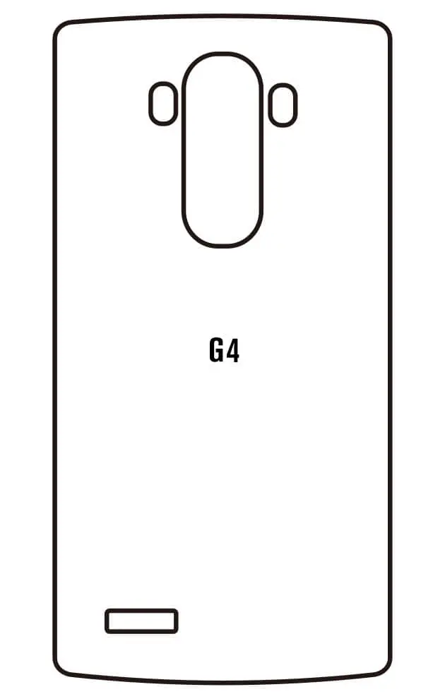LG G4 Zadní Hydrogel ochranná fólie