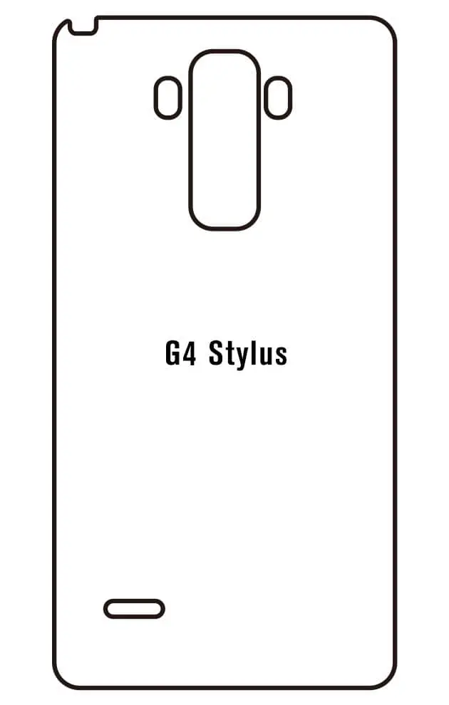LG G4 Stylus Zadní Hydrogel ochranná fólie