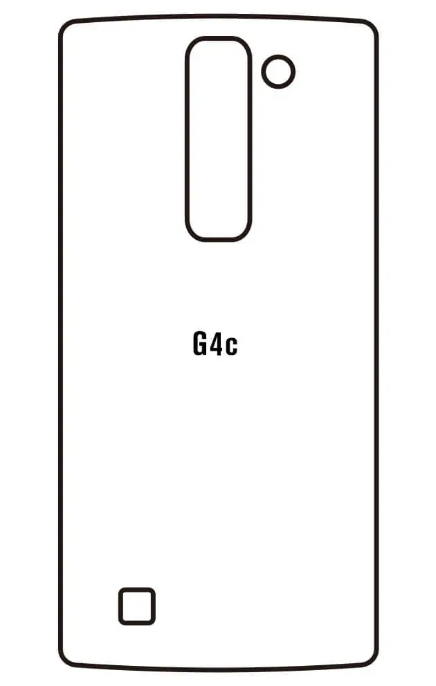 LG G4C Zadní Hydrogel ochranná fólie
