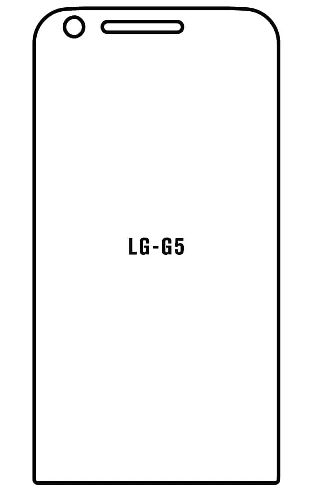 LG G5 Přední Hydrogel ochranná fólie