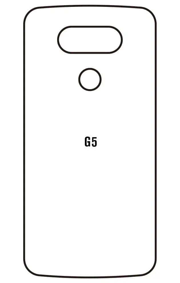 LG G5 Zadní Hydrogel ochranná fólie