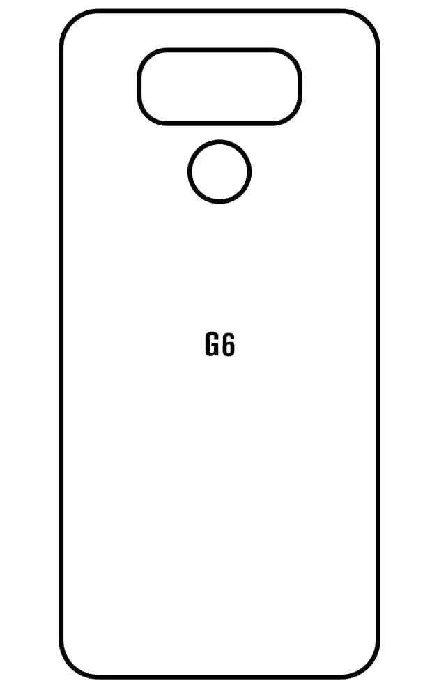 LG G6 Zadní Hydrogel ochranná fólie