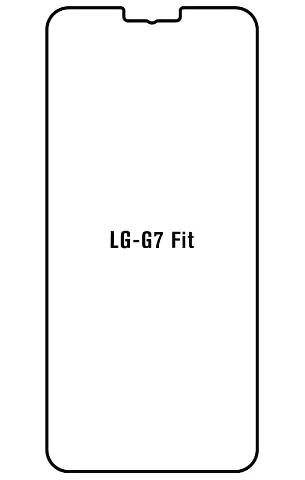 LG G7 Fit Přední Hydrogel ochranná fólie