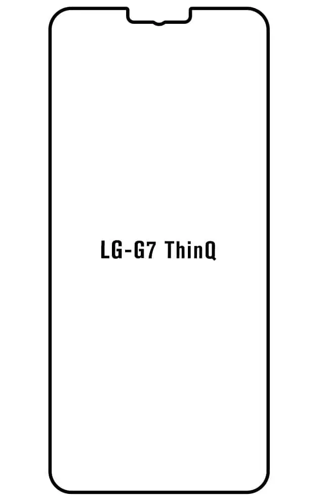 LG G7 ThinQ Přední Hydrogel ochranná fólie