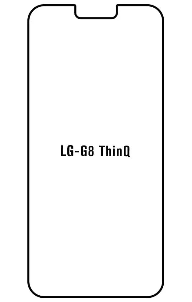 LG G8 ThinQ Přední Hydrogel ochranná fólie