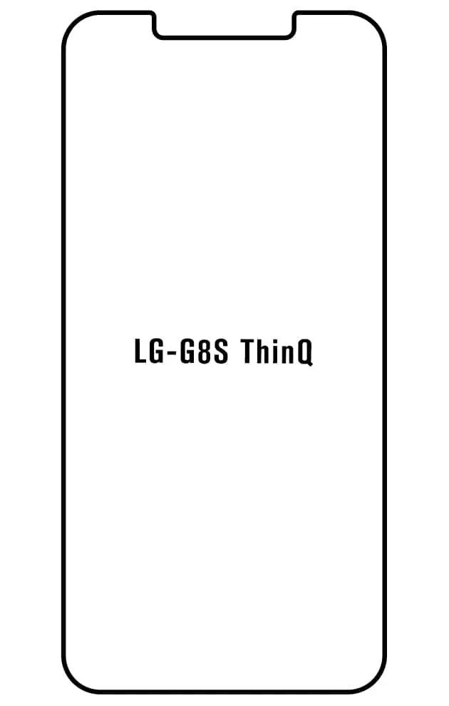 LG G8S ThinQ Přední Hydrogel ochranná fólie