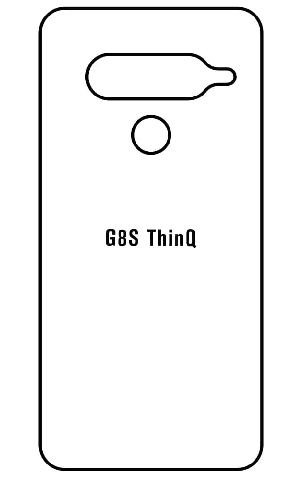 LG G8S ThinQ Zadní Hydrogel ochranná fólie