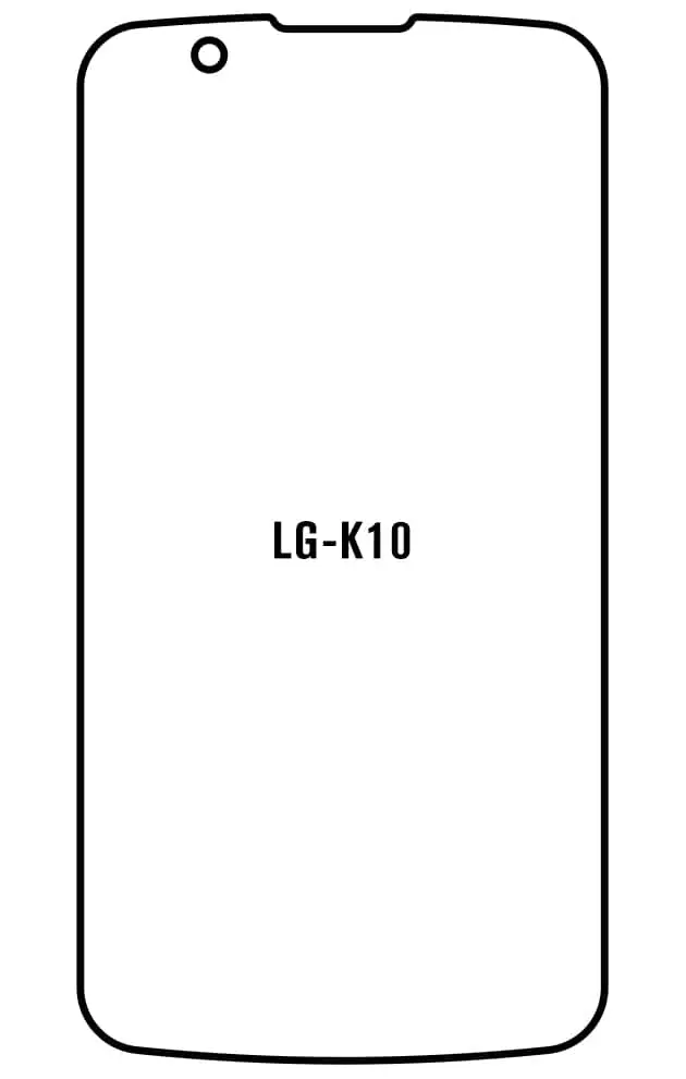 LG K10 2016 Přední Hydrogel ochranná fólie