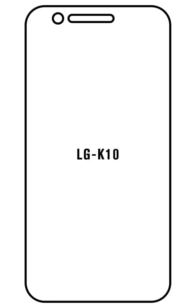 LG K10 2018 Přední Hydrogel ochranná fólie