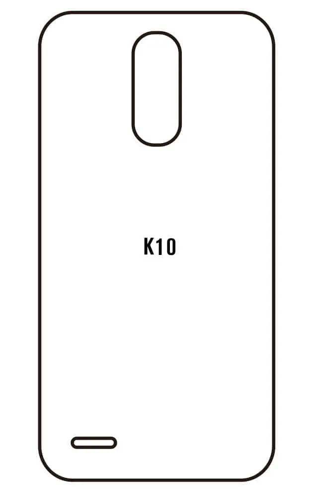 LG K10 2018 Zadní Hydrogel ochranná fólie