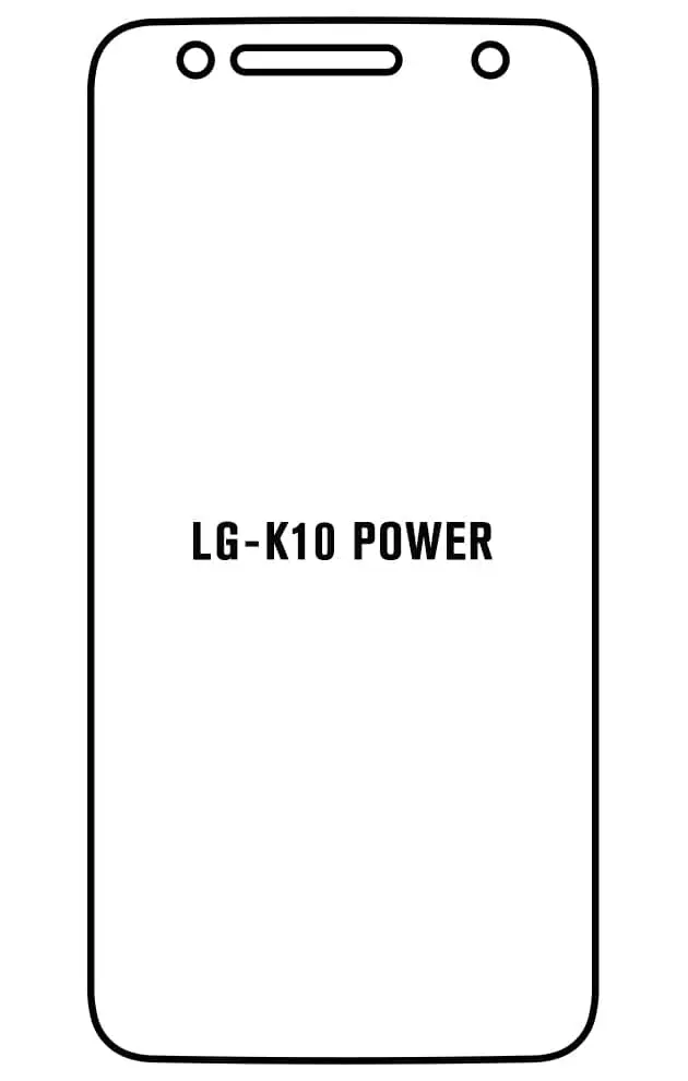 LG K10 Power / X power2 Přední Hydrogel ochranná fólie