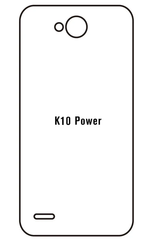LG K10 Power / X power2 Zadní Hydrogel ochranná fólie