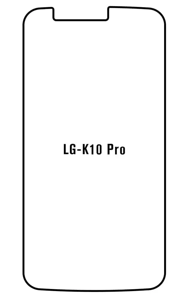 LG K10 Pro Přední Hydrogel ochranná fólie