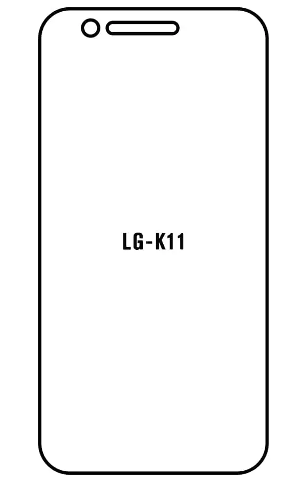 LG K11 Přední Hydrogel ochranná fólie