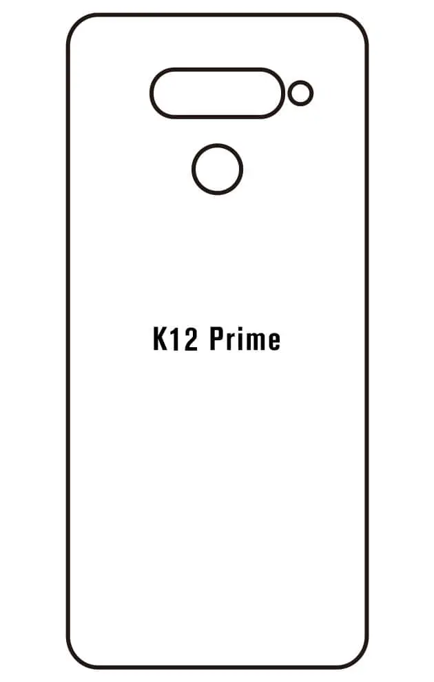 LG K12 Prime Zadní Hydrogel ochranná fólie