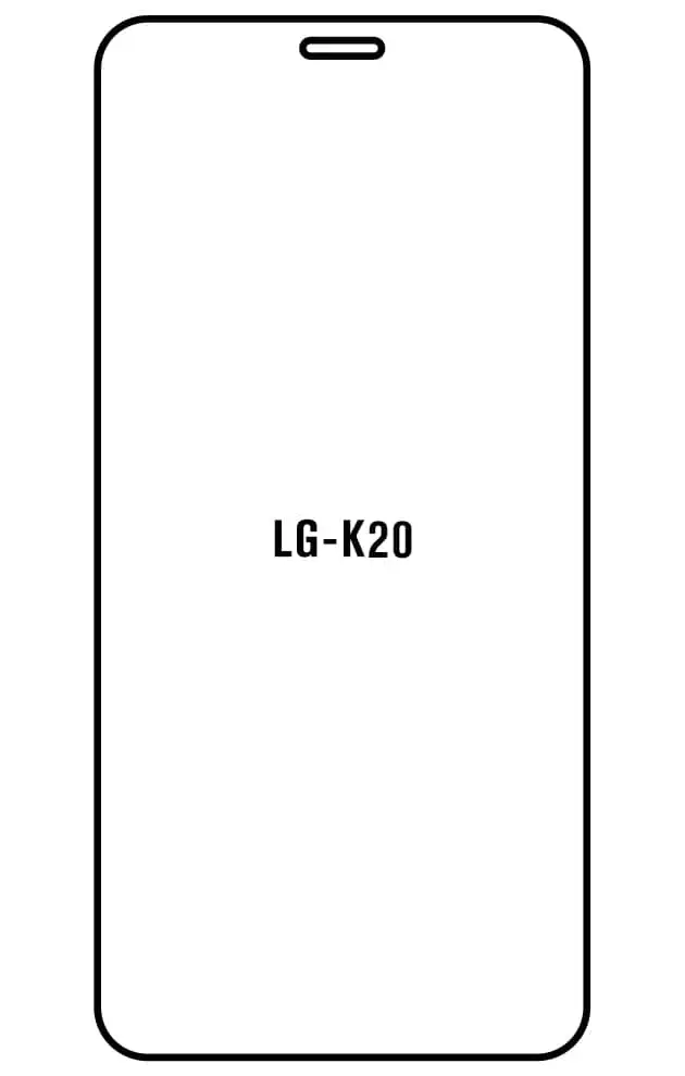 LG K20 Přední Hydrogel ochranná fólie