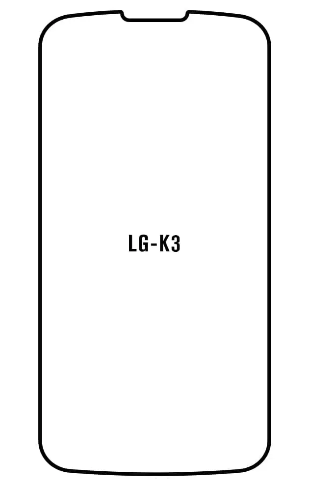 LG K3 Přední Hydrogel ochranná fólie