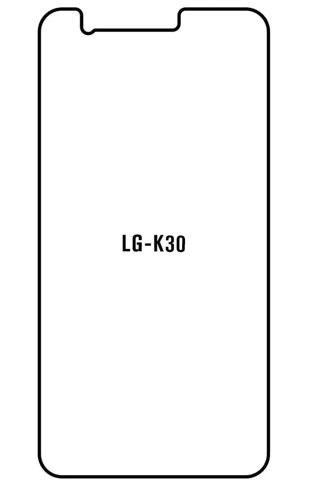 LG K30 2018 Přední Hydrogel ochranná fólie