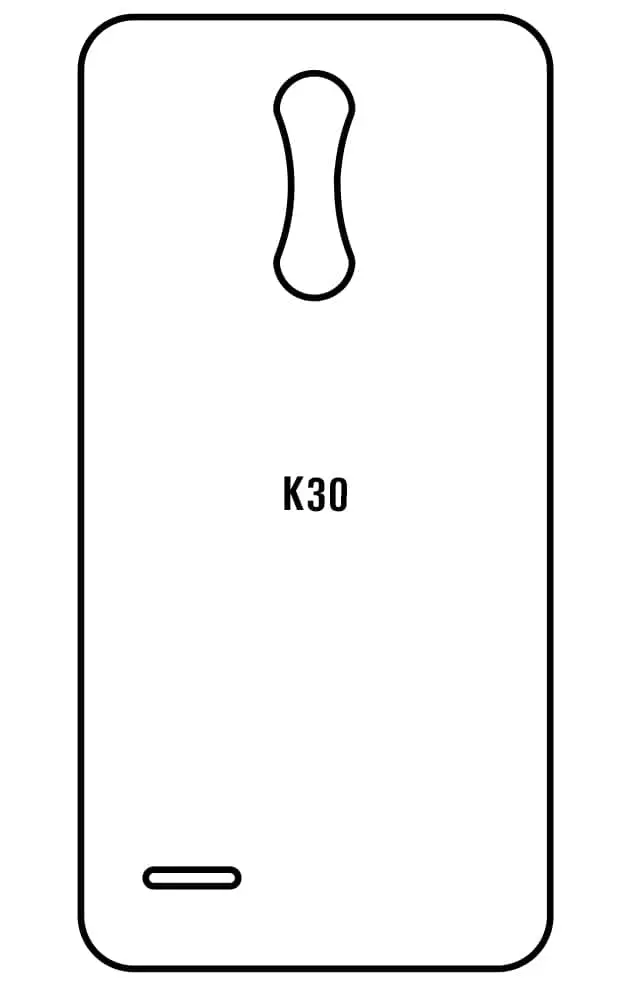 LG K30 2018 Zadní Hydrogel ochranná fólie