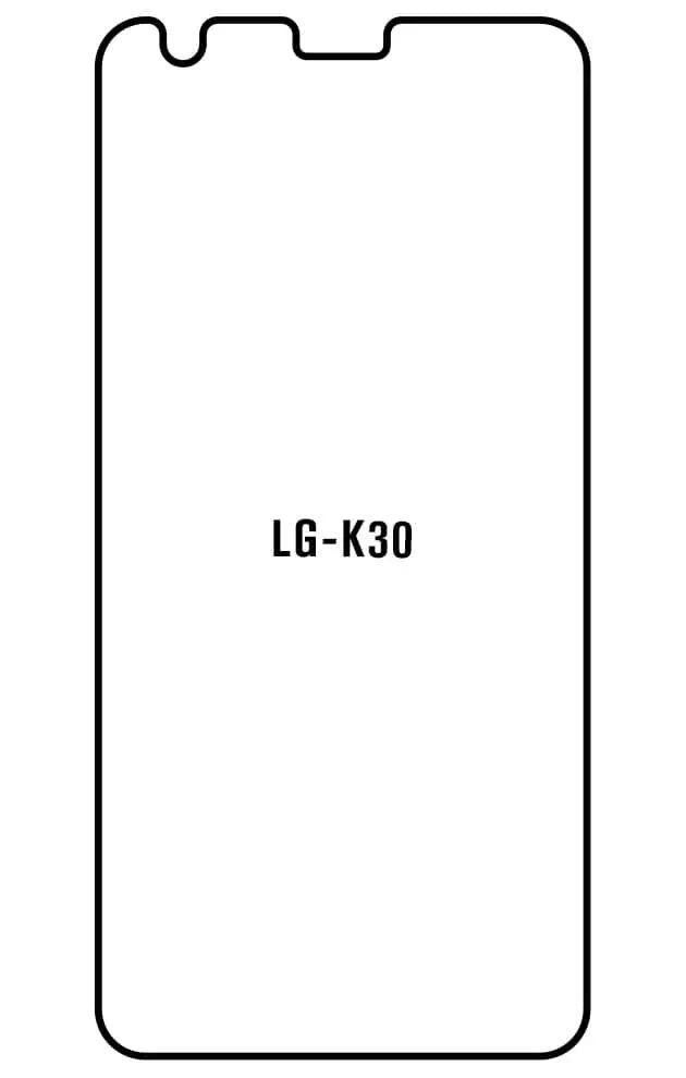 LG K30 2019 Přední Hydrogel ochranná fólie