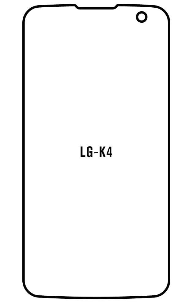 LG K4 Přední Hydrogel ochranná fólie