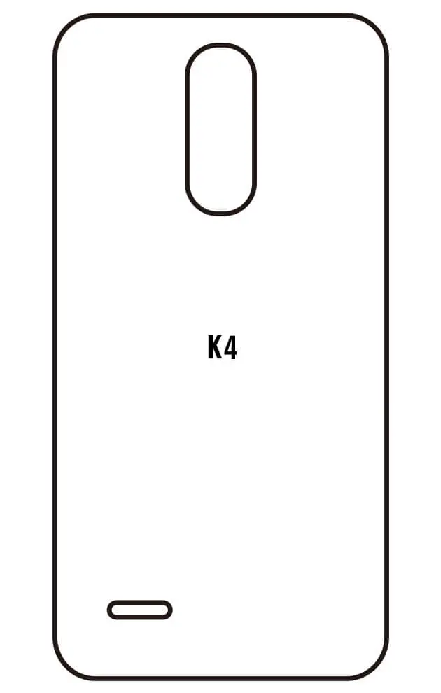 LG K4 2017 Zadní Hydrogel ochranná fólie