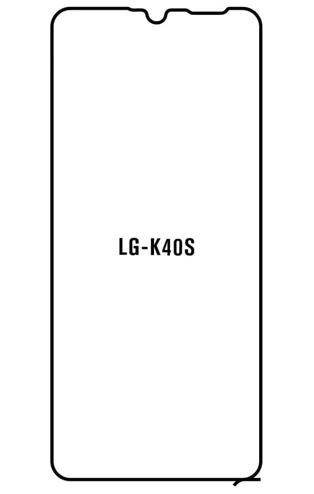 LG K40S Přední Hydrogel ochranná fólie