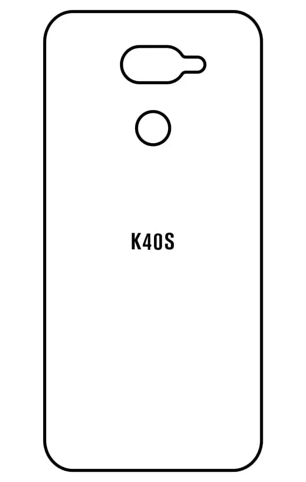 LG K40S Zadní Hydrogel ochranná fólie