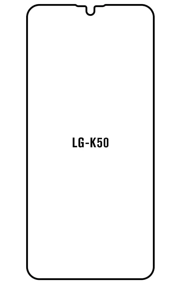 LG K50 Přední Hydrogel ochranná fólie