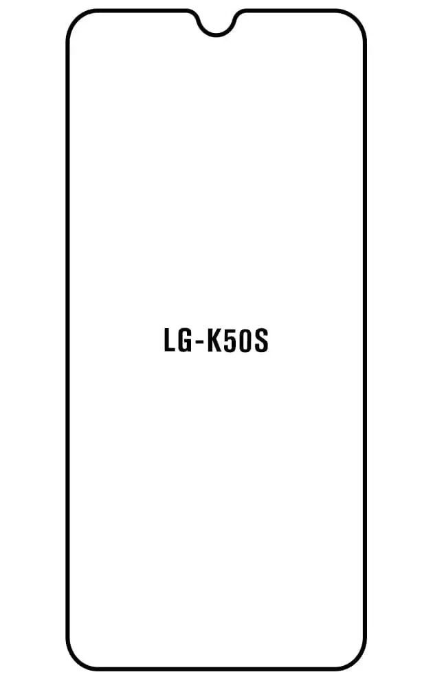 LG K50S Přední Hydrogel ochranná fólie