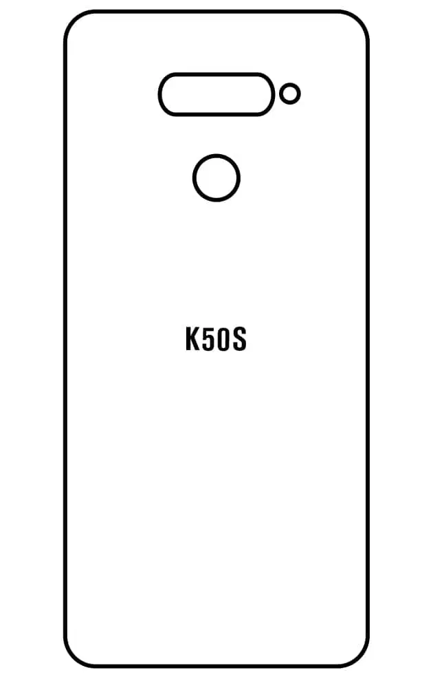 LG K50S Zadní Hydrogel ochranná fólie