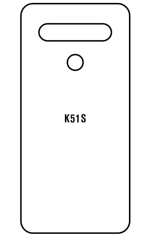 LG K51S Zadní Hydrogel ochranná fólie