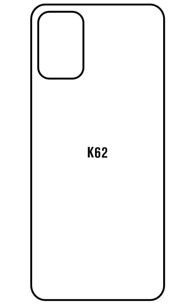 LG K62 Zadní Hydrogel ochranná fólie