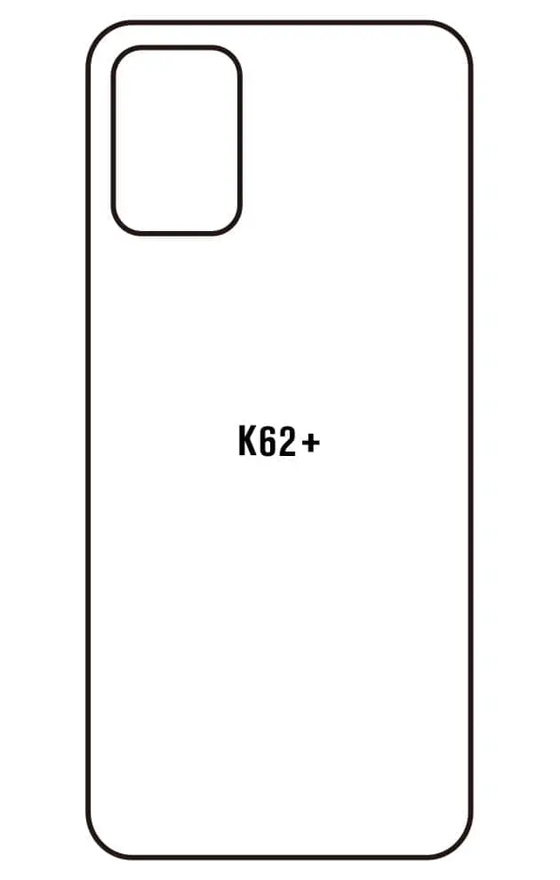 LG K62+ Zadní Hydrogel ochranná fólie