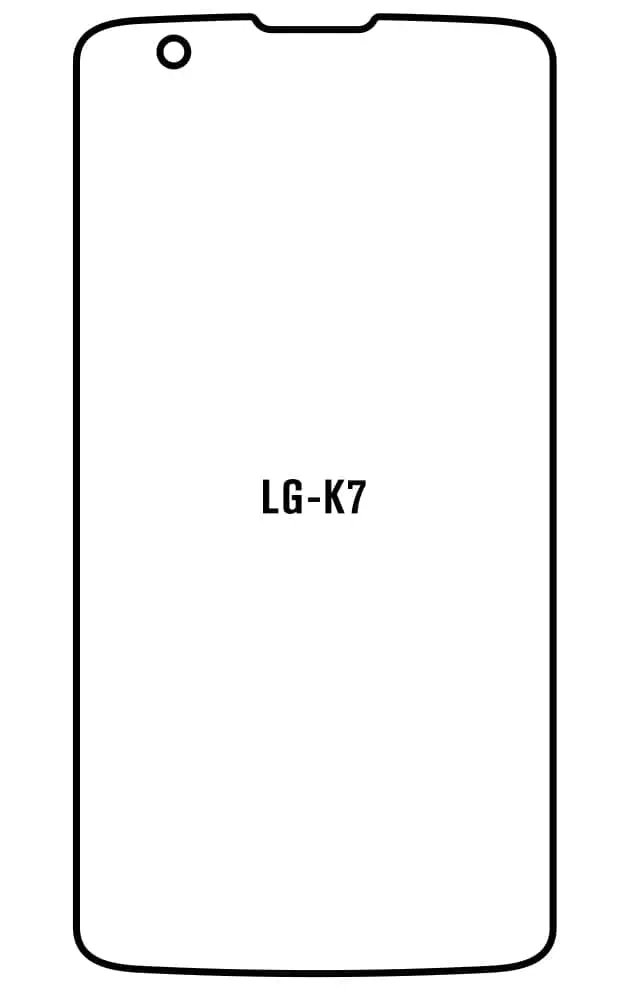 LG K7 Přední Hydrogel ochranná fólie