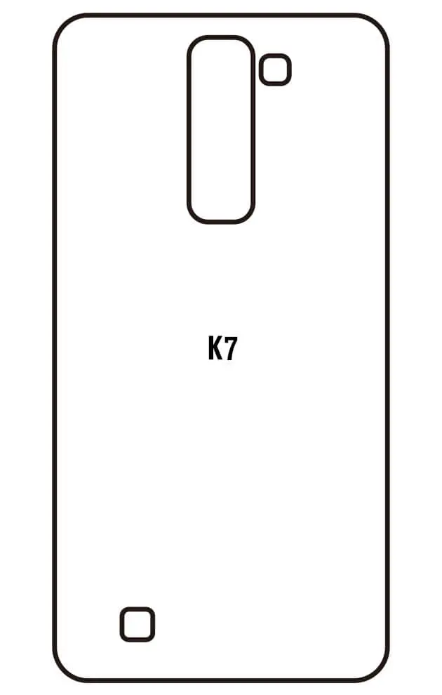 LG K7 Zadní Hydrogel ochranná fólie
